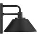 Avalon 1 Light 10 inch Black Outdoor Wall Sconce