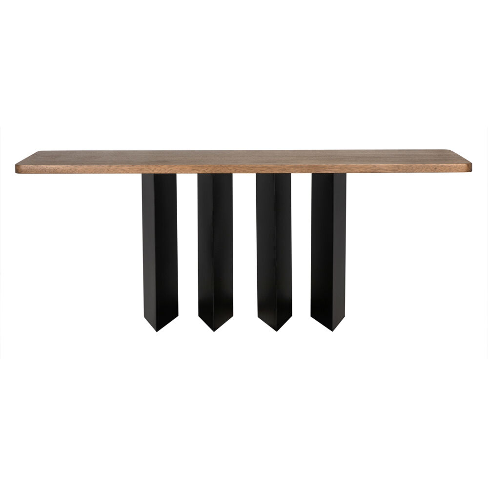 Delta 80 X 20 inch Matte Black Console