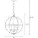 Calhoun 5 Light 24 inch Stardust Chandelier Ceiling Light