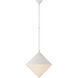 AERIN Sarnen LED 18.25 inch Matte White Pendant Ceiling Light, Large
