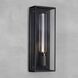 Caged Wet LED 19.21 inch Black / Gun Metal Outdoor Wall Lighting