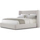 Maxwell Obsidian US Queen Bed, Wooden, Upholstered