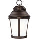 Calder 1 Light 12.25 inch Antique Bronze Outdoor Wall Lantern, Medium