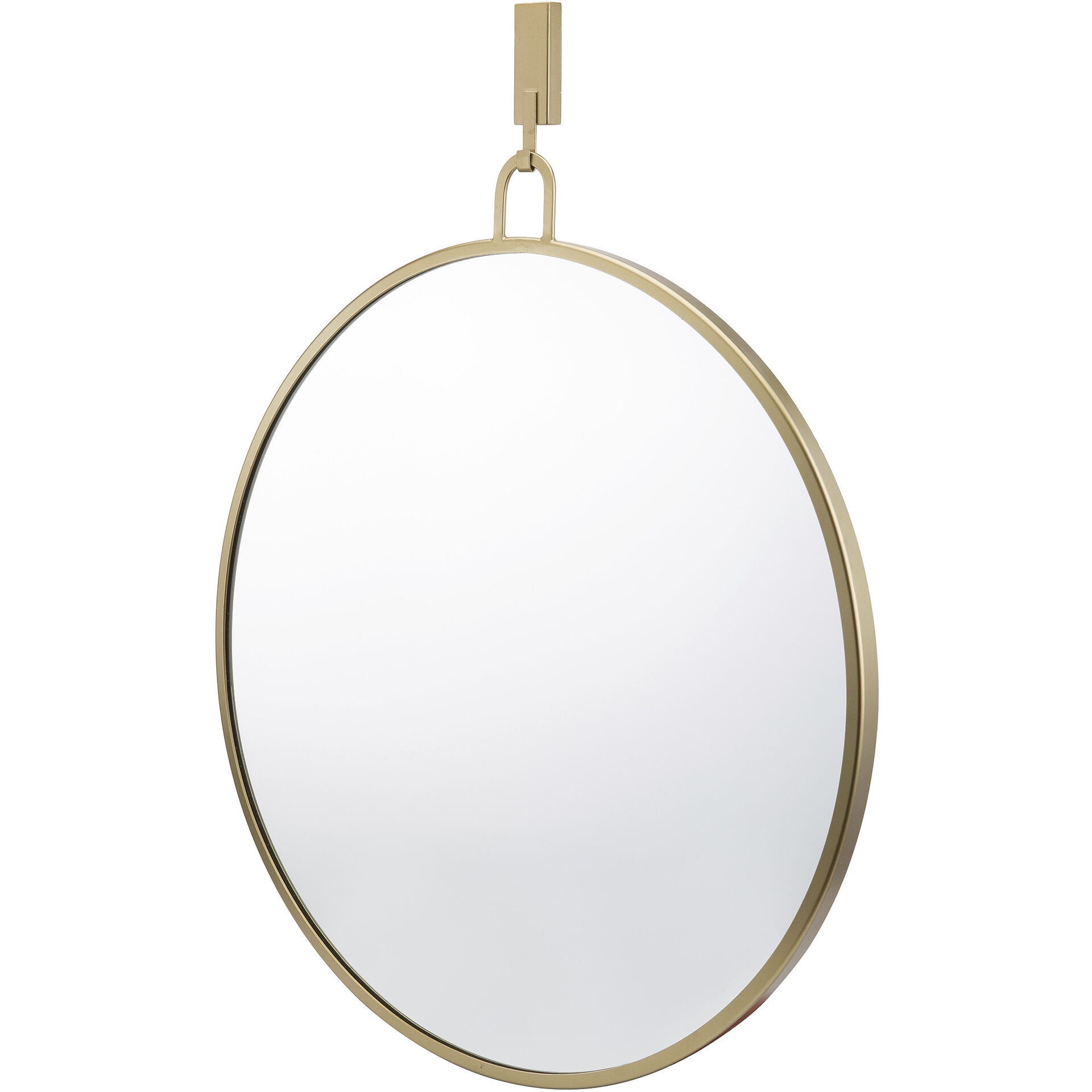 Stopwatch 33.25 X 30 inch Gold Accent Mirror, Varaluz Casa
