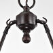 Bridgeview 2 Light 40 inch Mission Dust Bronze Trestle Ceiling Light