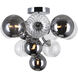 Pallocino LED 16 inch Chrome Flush Mount Ceiling Light