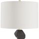Demelo 31 inch 150 watt Walnut and Antique Brass Table Lamp Portable Light