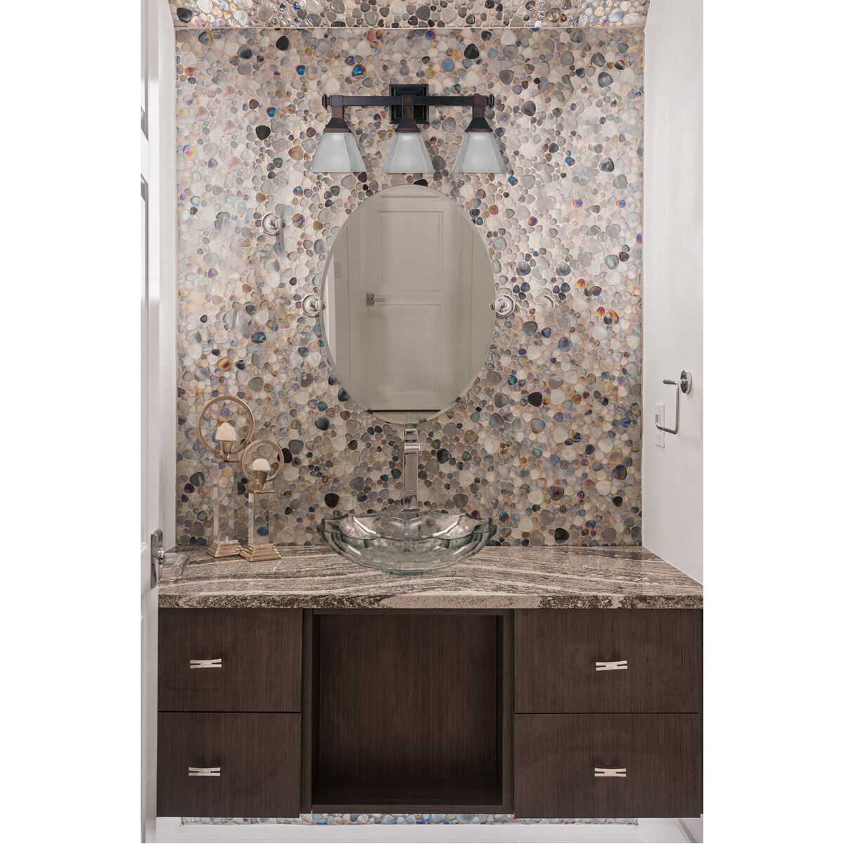 Brentwood 4 Light 28 inch Oil Rubbed Bronze Bath Light Wall Light