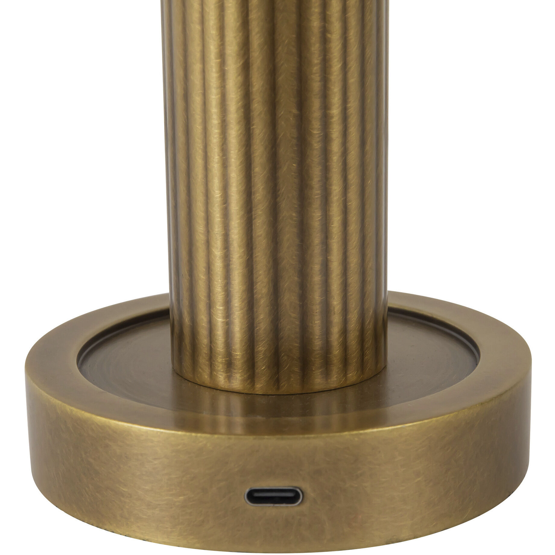 Vienna 9.25 inch 3 watt Vintage Brass Table Lamp Portable Light