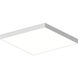 Pi 1 Light 30 inch Satin White Surface Mount Ceiling Light