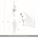 Ziva Aurora LED 23.5 inch Brushed Champagne Pendant Ceiling Light