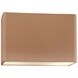 Ambiance LED 8 inch Adobe Outdoor Wall Sconce