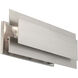 Varick 3 Light 8 inch Brushed Nickel Bath Vanity Wall Light