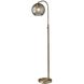 Camden 58.25 inch 60.00 watt Antique Brass Floor Lamp Portable Light