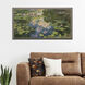 Waterside Blue and Green and Multi and Yellow Framed Art