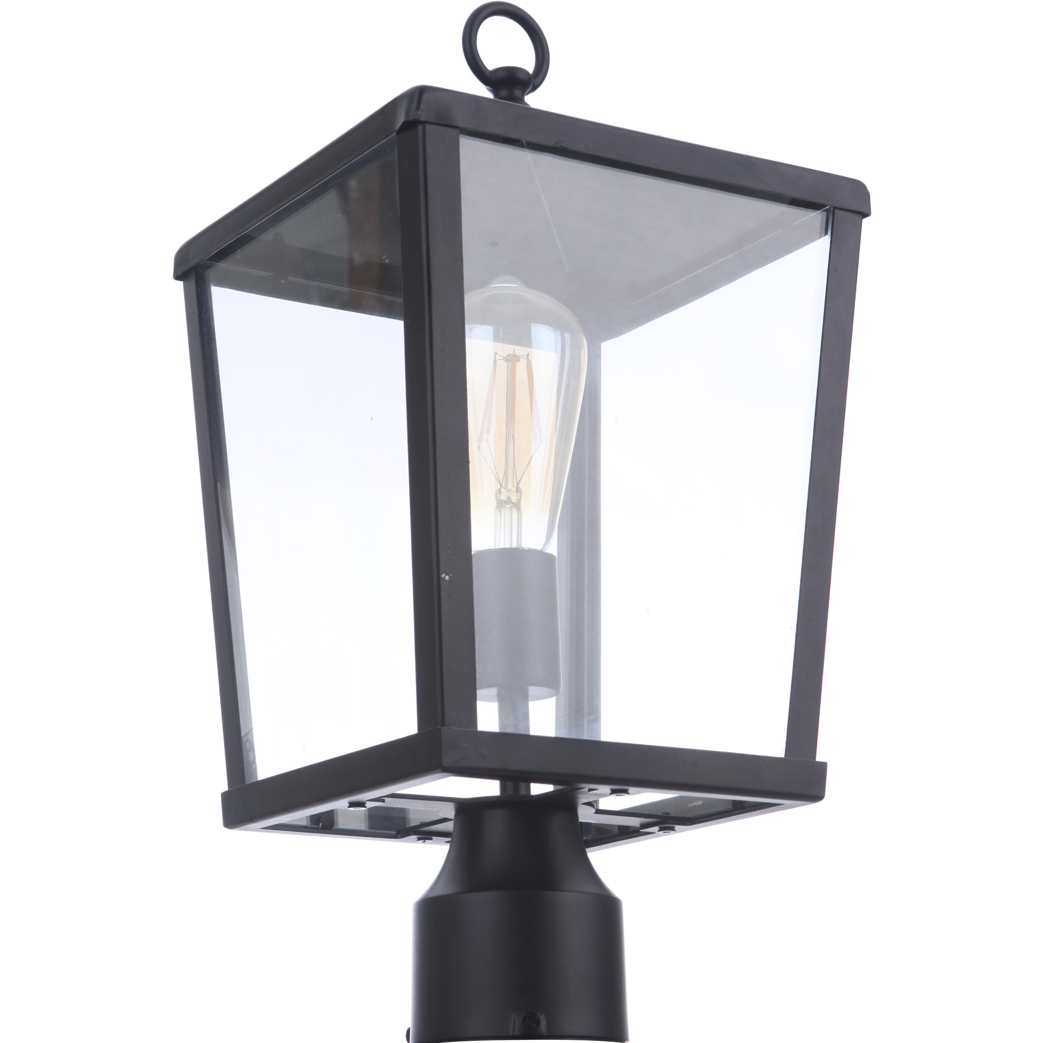 Olsen 1 Light 16 inch Midnight Outdoor Post Light