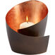 Mars 6 X 6 inch Candleholder, Candle(s) not included