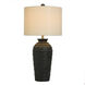 Hampton 32 inch 150.00 watt Matte Black Table Lamp Portable Light