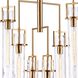 Jayden 6 Light 24.25 inch Lacquered Gold Chandelier Ceiling Light