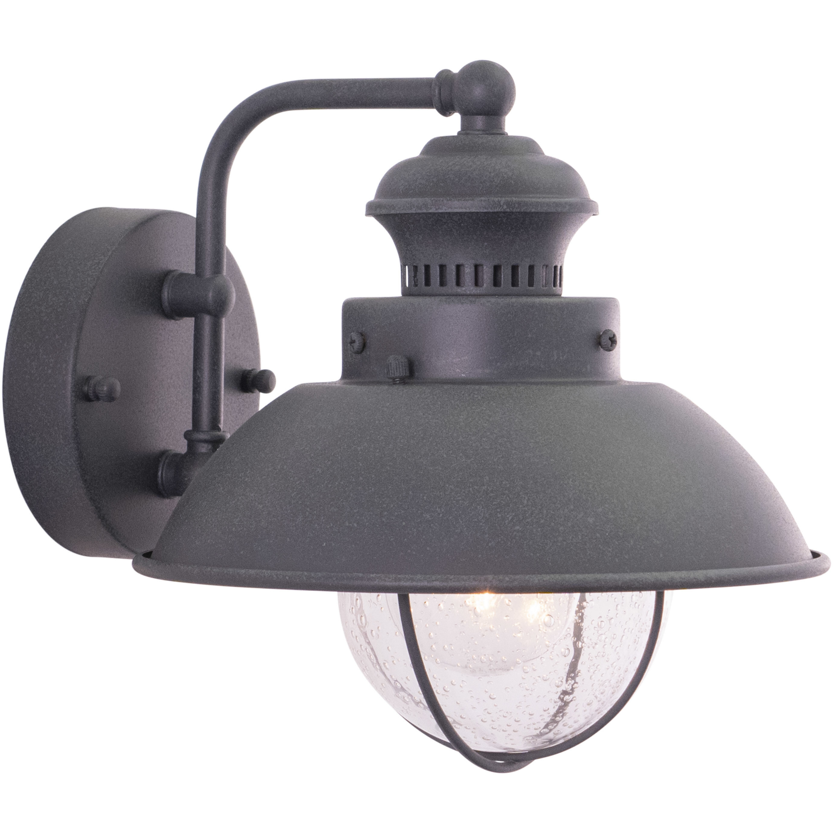 Harwich LED 8 inch Textured Gray Outdoor Wall