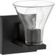 Gilford 1 Light 7.25 inch Matte Black Vanity Light Wall Light