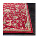 Musetta 89 X 24 inch Brick Red Rug, Runner