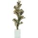 Gleaming Leaf 23.75 X 8.75 inch Sculpture, Medium