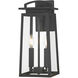 Kendrix 2 Light 17.5 inch Powder Coated Black Outdoor Wall Sconce