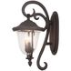 Santa Barbara Outdoor Wall Sconce Wall Light in Textured Matte Black