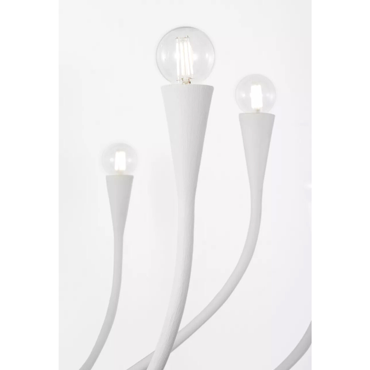 Julie Neill Marini LED 43.25 inch Plaster White Chandelier Ceiling Light