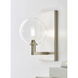 Sean Lavin Gambit 5.8 inch Satin Nickel Wall Light in Incandescent
