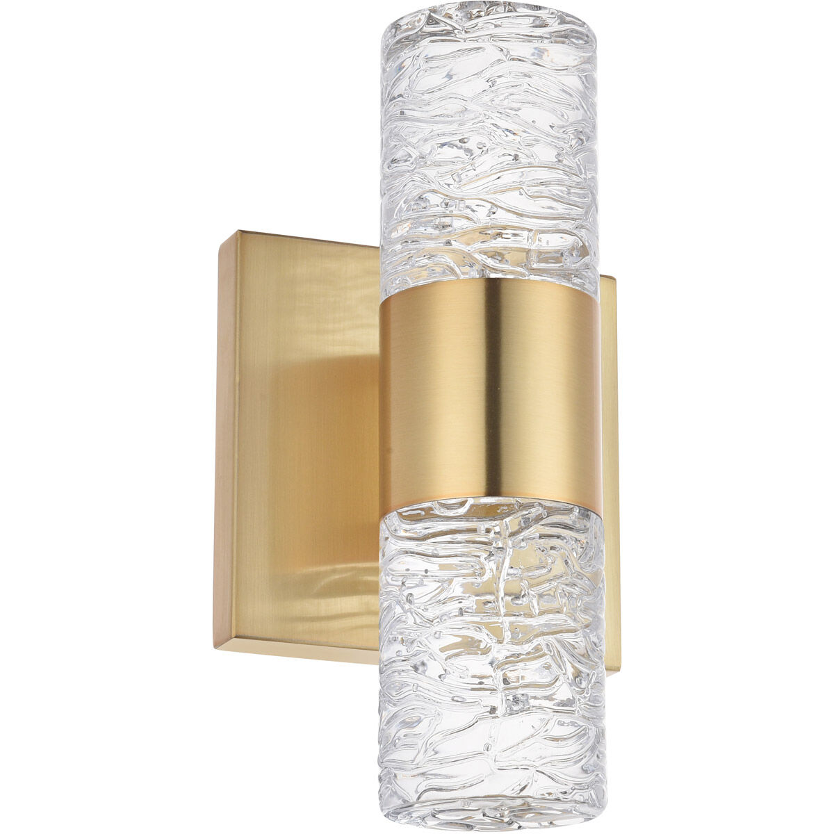 Vega LED 4.53 inch Gold Wall Sconce Wall Light