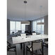 Montclair LED 12.25 inch Satin Nickel Pendant Ceiling Light