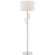 Roetta 60 inch 100.00 watt Nickel Floor Lamp Portable Light