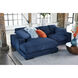 Plunge 106 X 46 inch Blue Sectional