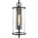 Hopkins 1 Light 20.5 inch Charcoal Outdoor Wall Sconce