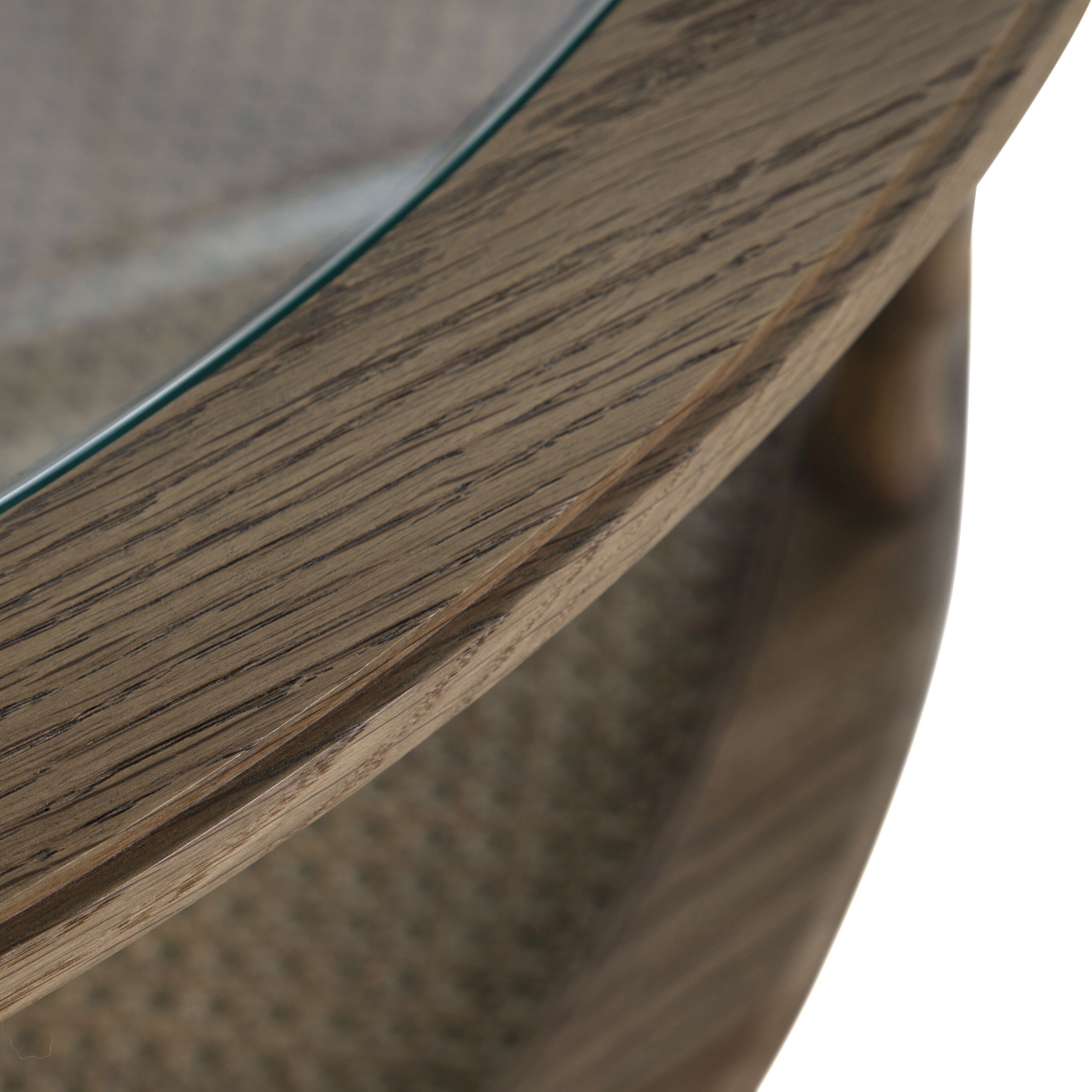 Sabine 36 X 36 inch Satin Oak Coffee Table