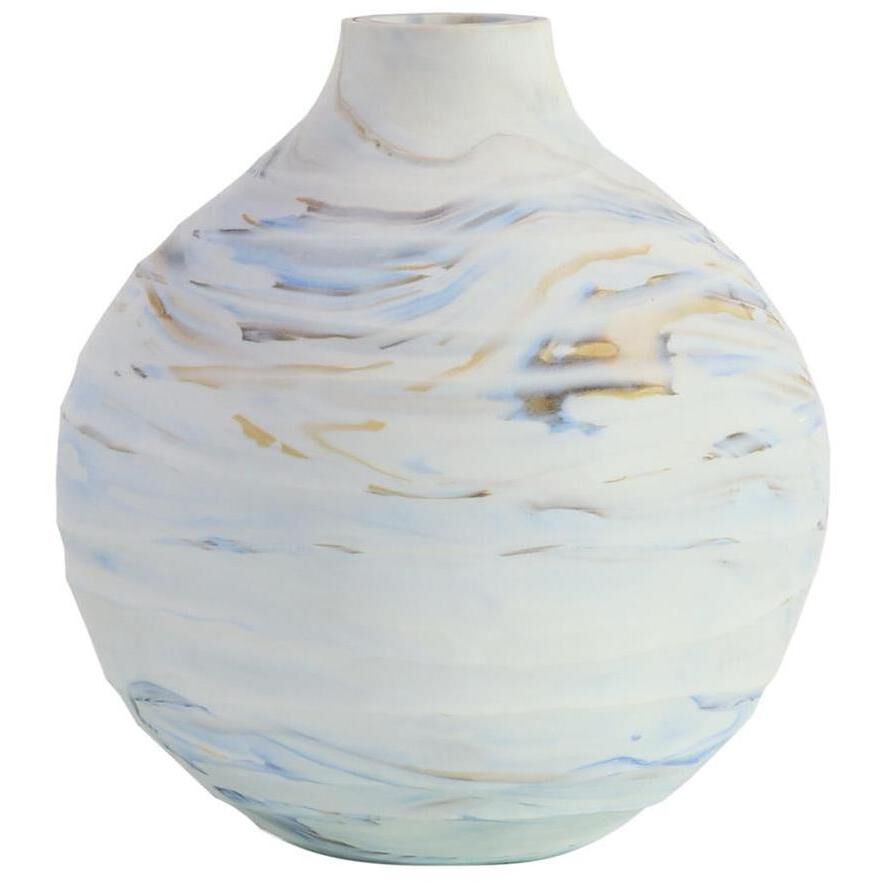 Twirling Vapors 12 X 11 inch Vase, Large