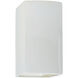 Ambiance 1 Light 13.5 inch Gloss White Outdoor Wall Sconce in Incandescent, Gloss White/Gloss White