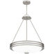 Emile 4 Light 20.25 inch Brushed Nickel Pendant Ceiling Light