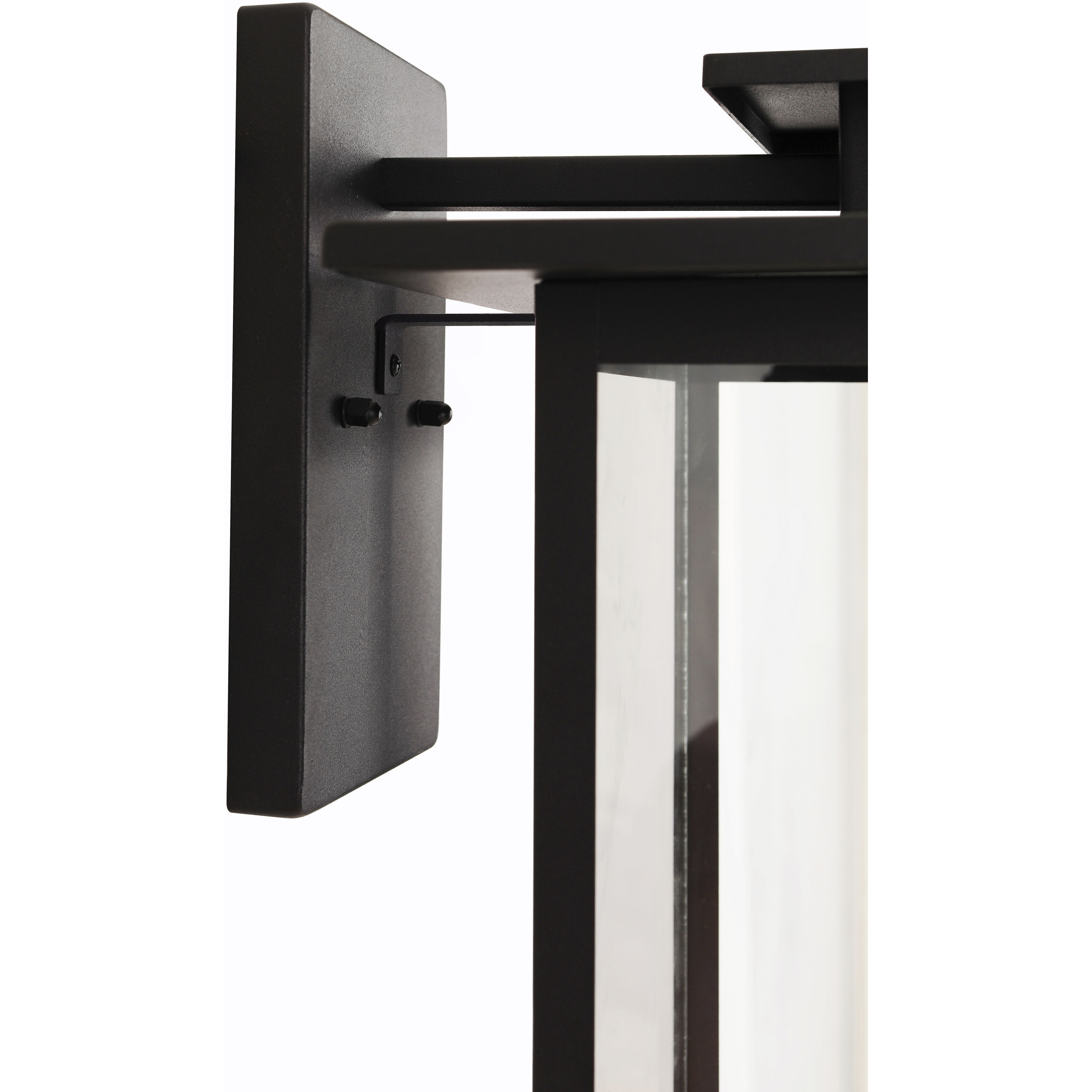 Rock Creek 1 Light 15.38 inch Textured Black Outdoor Wall Lantern