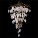 Sugar Leaf 26 Light Brushed Brass Chandelier Ceiling Light