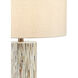 Aquila 29.5 inch 150 watt Cream and Natural and Brown Table Lamp Portable Light