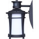 Casper 1 Light 11.25 inch Black Outdoor Wall Lantern