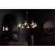 Centauri 8 Light 32 inch Noir with Aged Brass Chandelier Ceiling Light