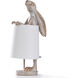 Malta 23 inch 60.00 watt White Table Lamp Portable Light