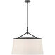 Montrine 6 Light 24 inch Matte Black Pendant Ceiling Light