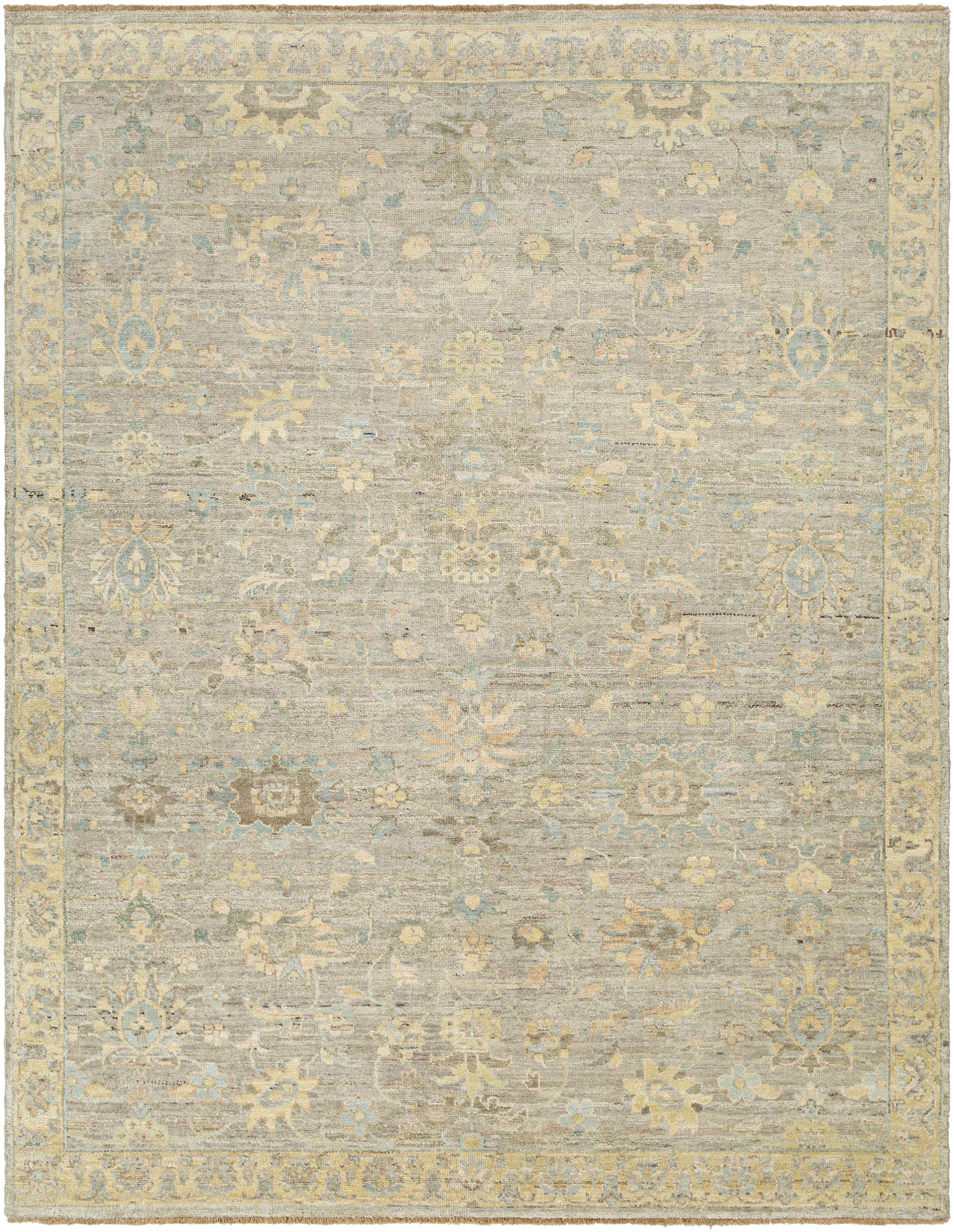 Ghazni 144 X 108 inch Ice Blue Rug, Rectangle
