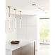 Kelly Wearstler Ebell Mini LED 4.5 inch Antique Nickel Flush Mount Ceiling Light, Integrated LED
