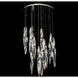 Beyond Kindjal LED 23 inch Polished Nickel Multi-Light Pendant Ceiling Light, Beyond